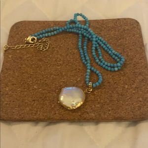 Martina 449. COIN PEARL BITTY NECKLACE